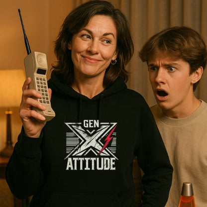 Gen X Attitude Hoodie – Built for the Cold and Sarcasm